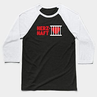 HERZ-HAFT German Pun Baseball T-Shirt